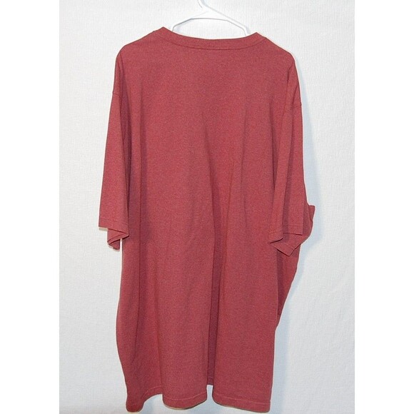 Carhartt 3XLT K87 Loose Fit Heavyweight Short-Sleeve Pocket T-Shirt, Red - Picture 5 of 5